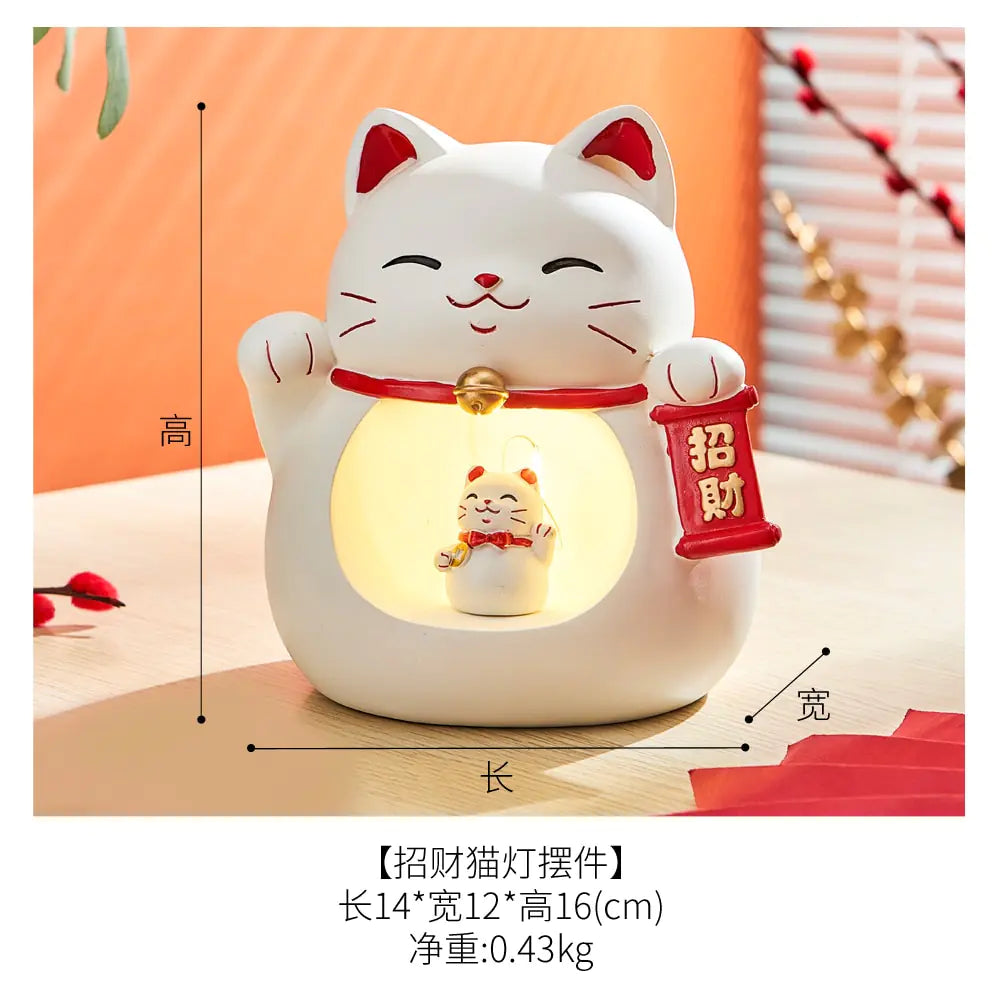 Home Maneki Good Fortune Decoration Accessories