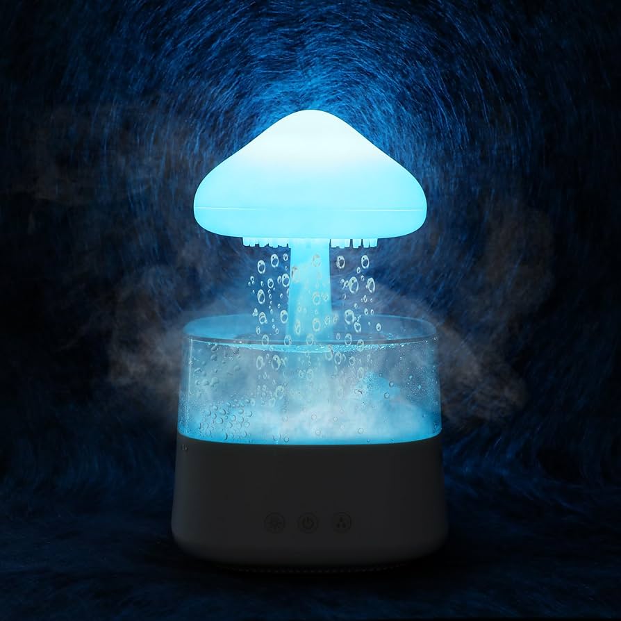 300ml Mushroom Rain Cloud Air Humidifier