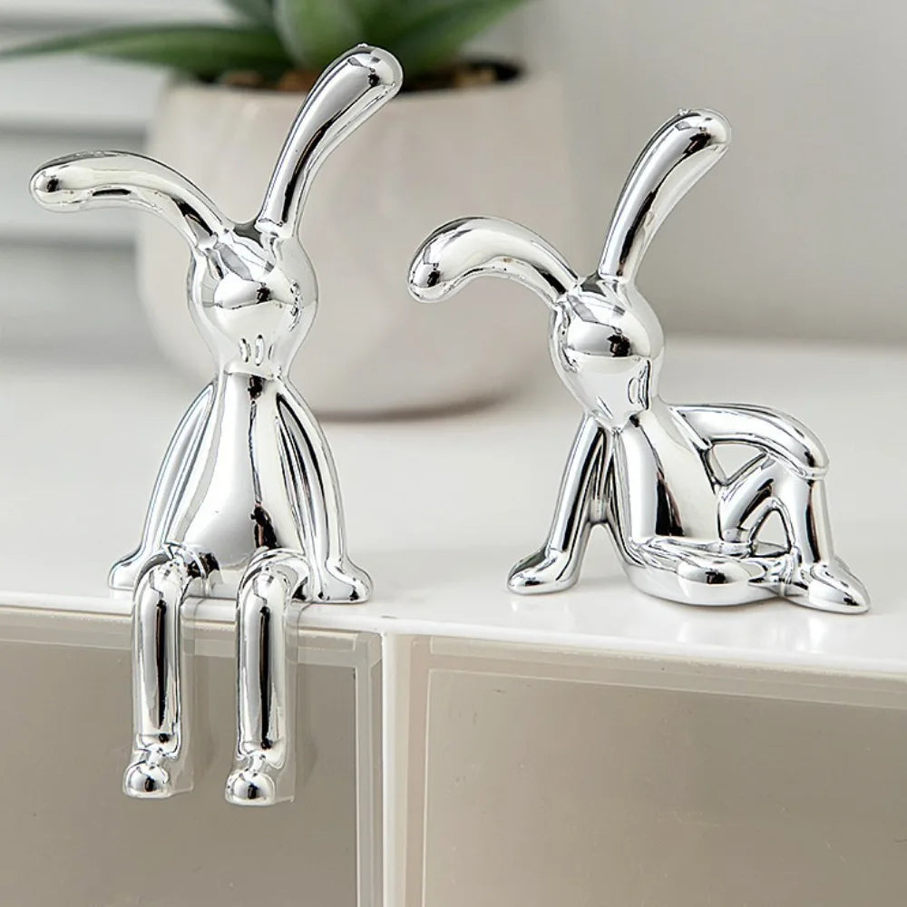 3D Rabbit Long Eared ornaments