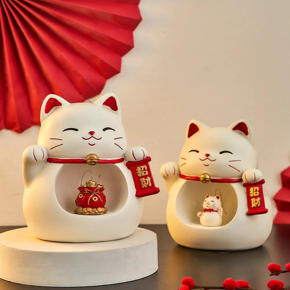 Home Maneki Good Fortune Decoration Accessories